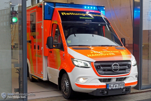 Erster elektrischer Rettungswagen der Feuerwehr Hannover in Dienst gestellt