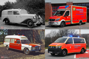 70 Jahre Rettungsdienst Feuerwehr Hamburg