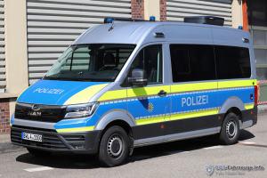 Mobile Wache für die Polizei Stuttgart