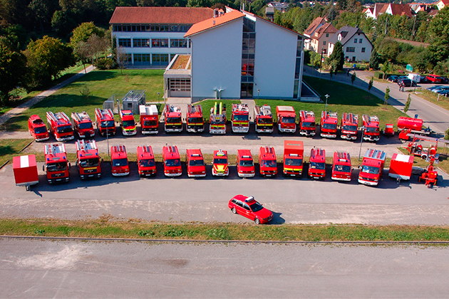 Oliver Horbach und seine Mitstreiter haben sich mit dieser Gruppenaufnahme von insgesamt 37 Fahrzeugen der Freiwilligen Feuerwehr Horb große Mühe gemacht und uns schnell überzeugt, die Auszeichnung zum "SC" folgen zu lassen.