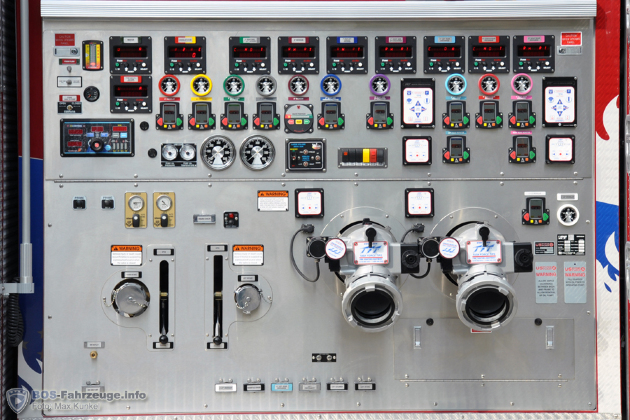 Der Pumpenbedienstand