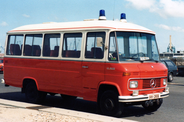 Sitzkrankenwagen, Baujahr 1973