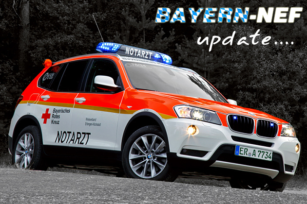Pressluftfanfaren für den Rettungsdienst Bayern - BOS-Fahrzeuge