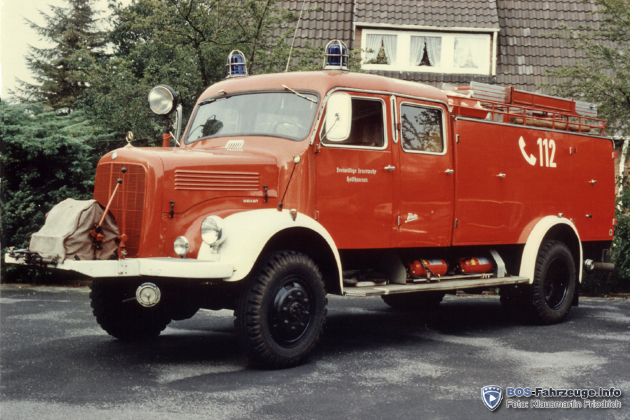 Gewaltiges TLF 16 mit Seilwinde aus dem Emsland.