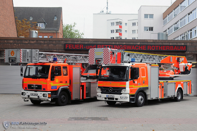 Genarationswechsel an der Feuer- und Rettungswache Rotherbaum